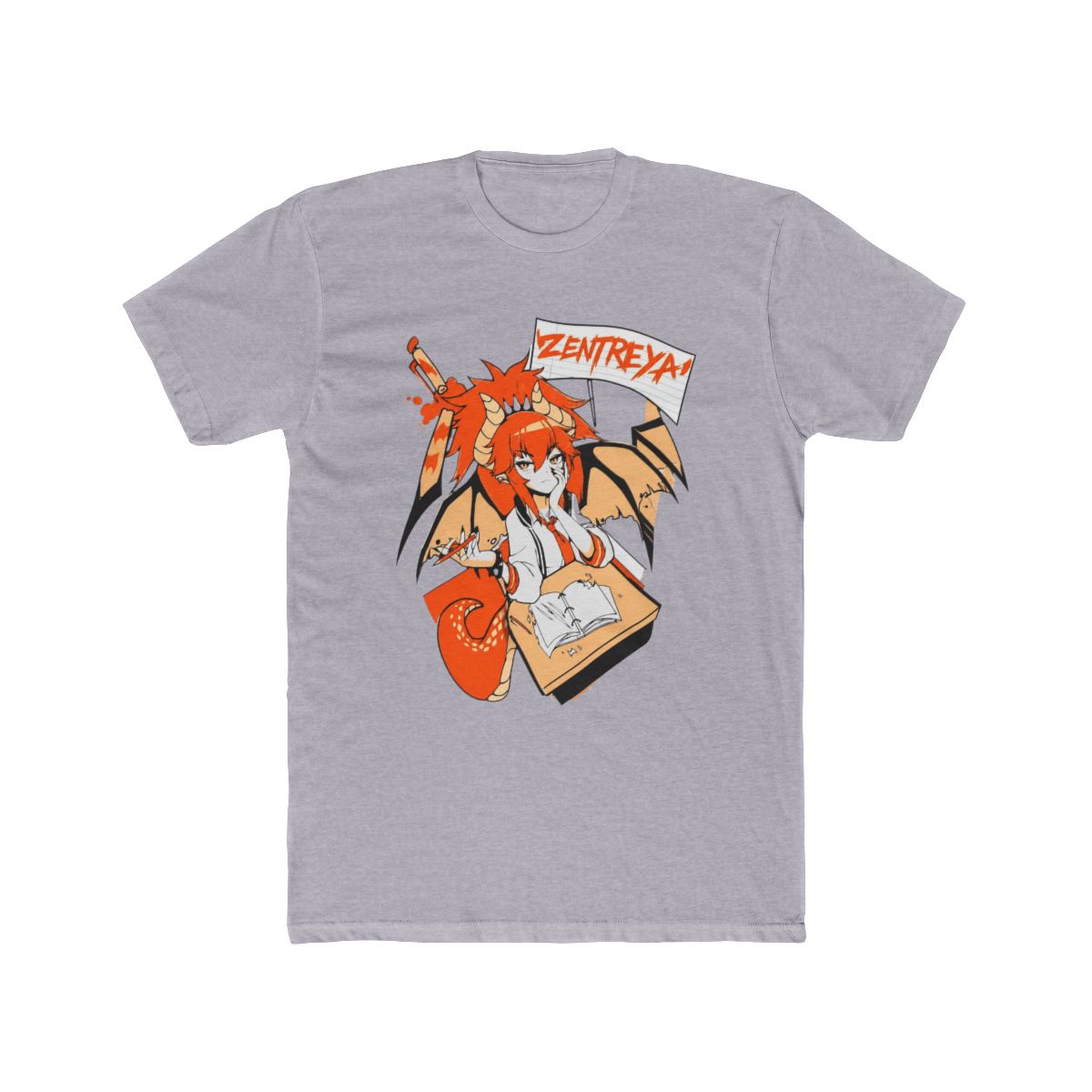 Vshojo Zentreya - *Limited Edition* High School 2XL Tshirt - alternate angle 5, merchandise