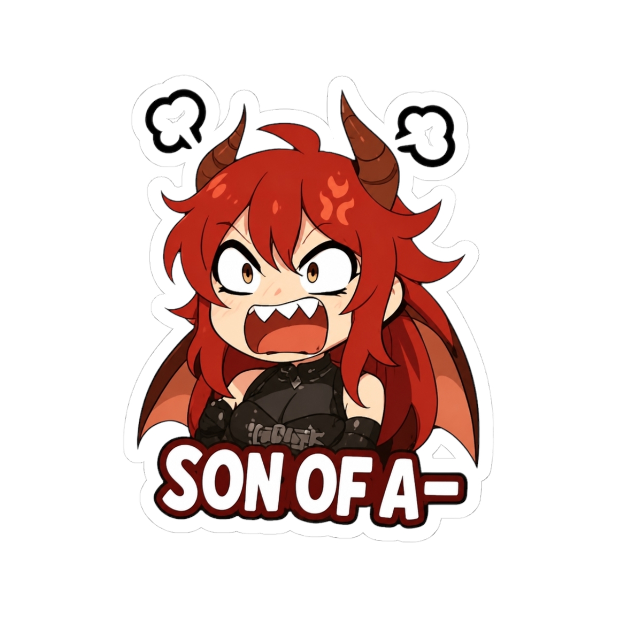 Zentreya Mario Party Style Sticker "Son of a-"
