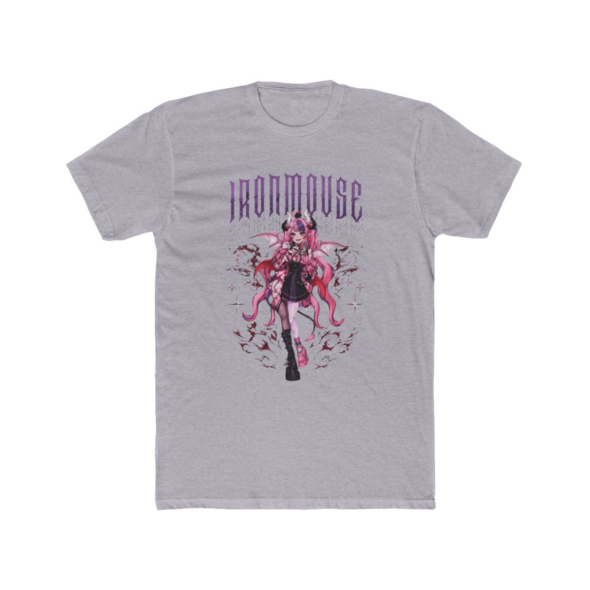 Ironmouse Demon Girl T Shirt By Square Apple Studios | Zentreya - alternate angle 3, merchandise