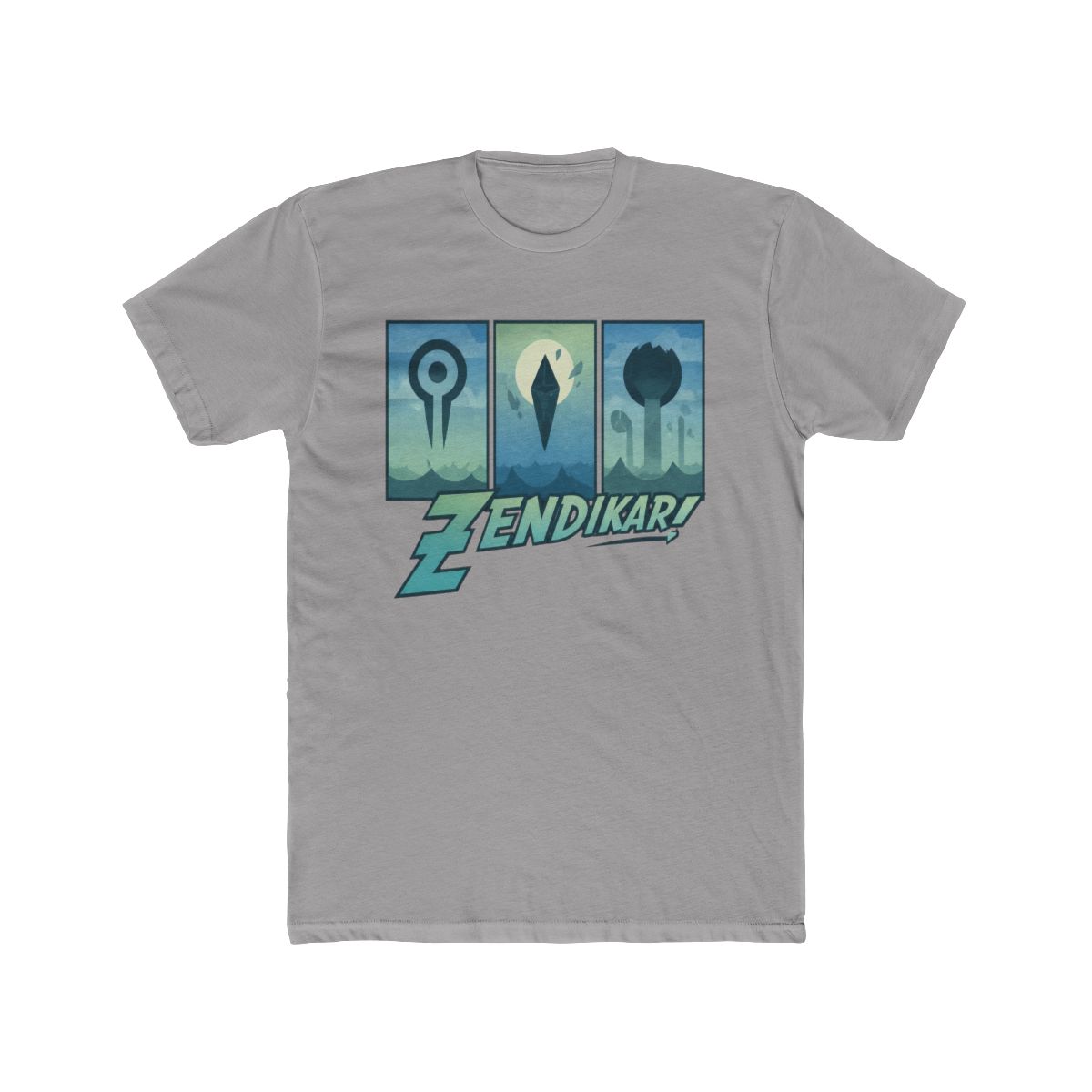 Magic: The Gathering Zendikar Triptych T Shirt | Zentreya - Official T-Shirts merchandise